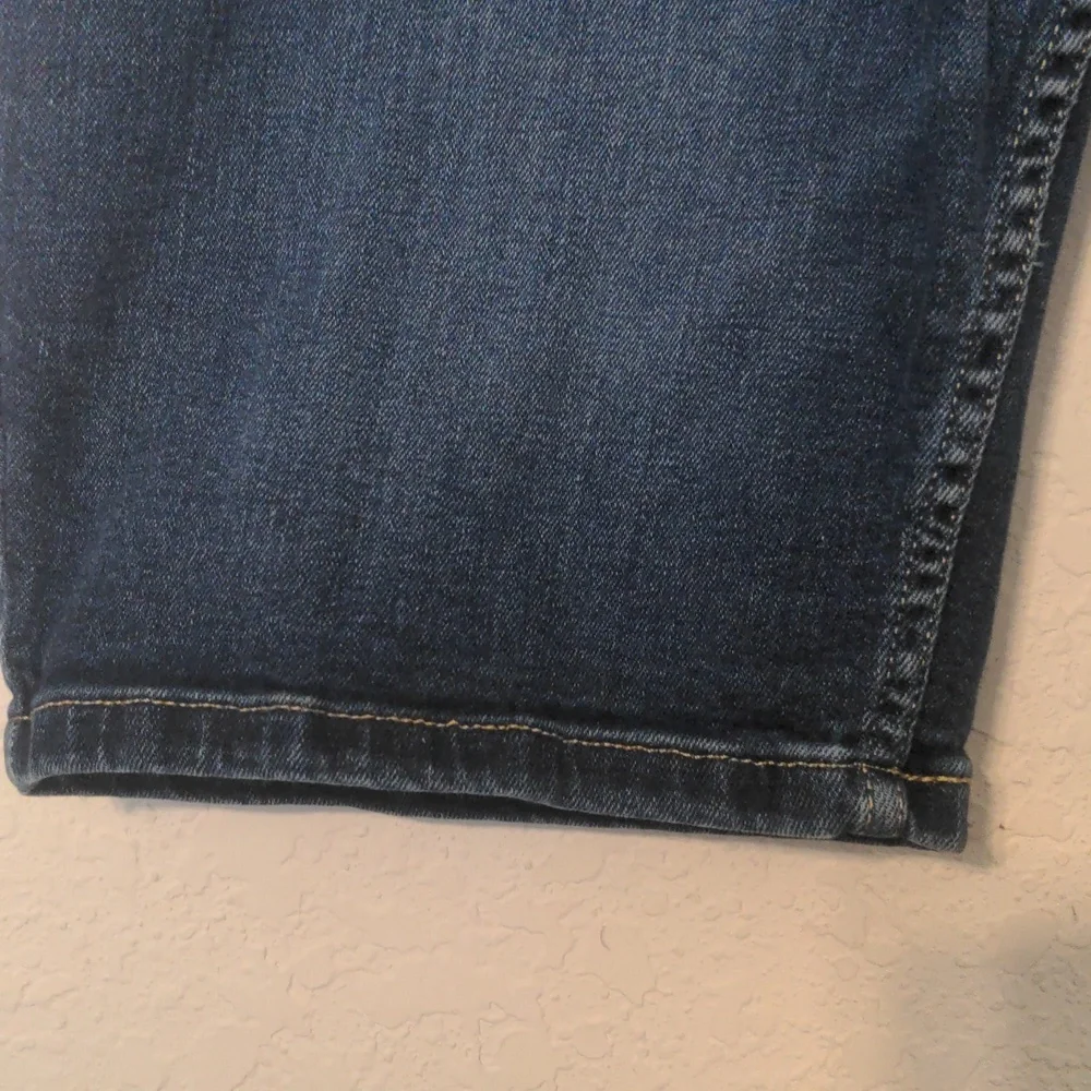 Calvin Klein Jeans Dark Blue Denim Jean Shorts - Picture 4 of 7